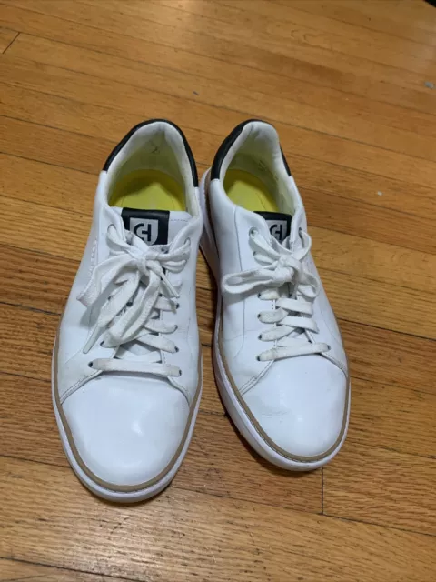 Cole Haan White Leather Men’s Shoes Size 9 M