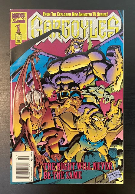 Gargoyles 1 Newsstand - 1st App Gargoyles | Foil Embossed Cover | Rare! | 1995