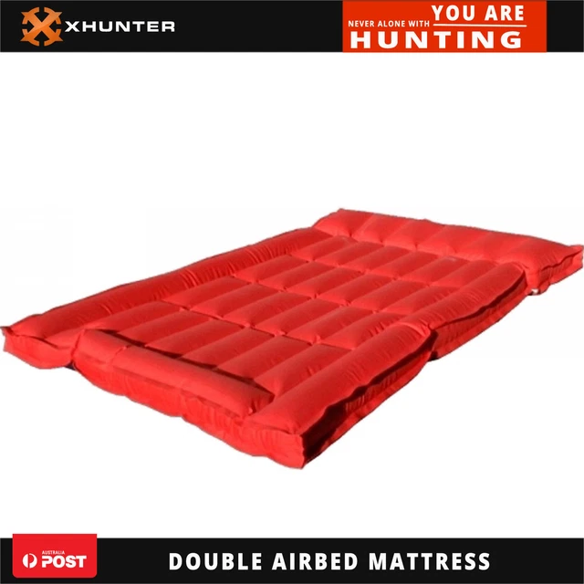 HEAVY DUTY DOUBLE Lilo Inflatable Hiking Camping Airbed Sleeping