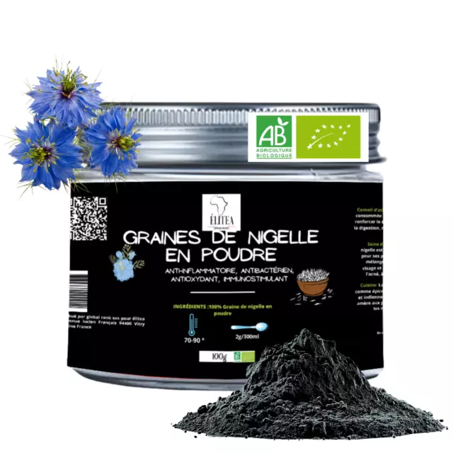 Graine de Nigelle en Poudre 100g BIO