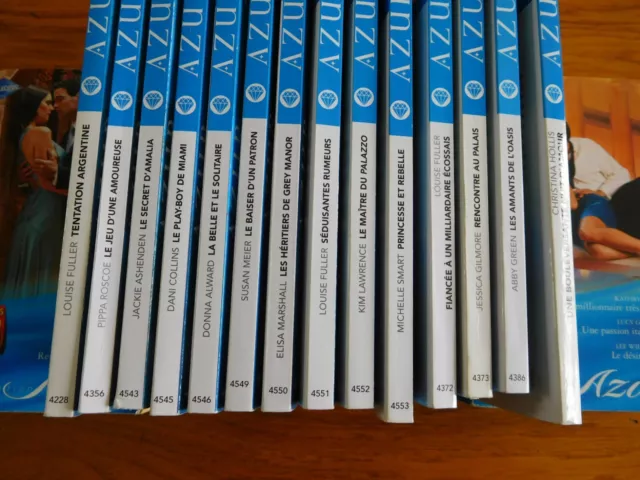 Lot De 16 Livres Harlequin Serie Azur 3