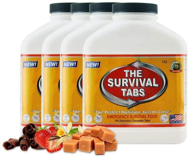 GLUTEN FREE EMERGENCY Food Supply 25 years shelf life SURVIVAL KIT for