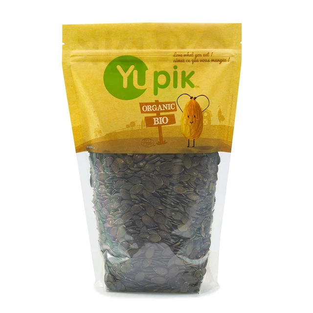Yupik Organic Raw European Shelled Pumpkin Seeds, 2.2 Lb, Non-Gmo, Vegan, Gluten