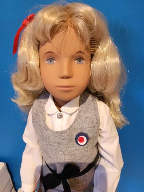 16” Vintage Doll Sasha Series Early English Platinum Blonde #214 1970’s  Girl #S