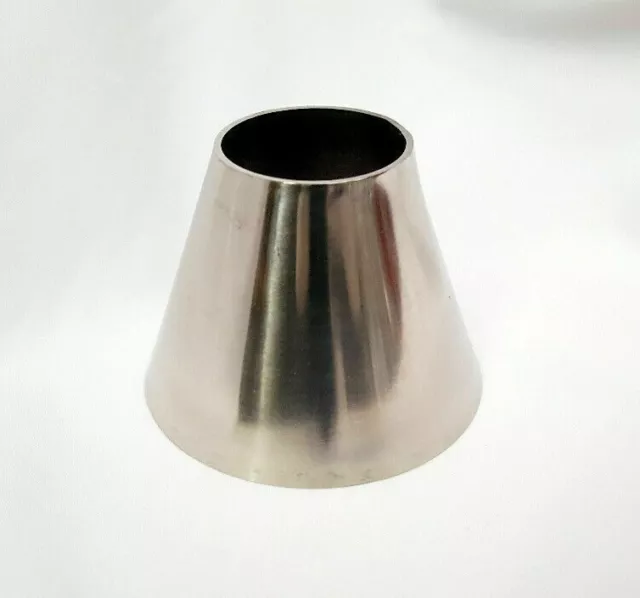 76MM - 89MM Exhaust REDUCER CONES Stainless Steel Joiners, Chimney Gas Flue