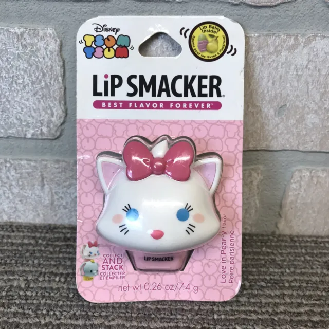 Lip Smacker Disney Tsum Tsum Balms Marie Love In Pear-y Brand New In Packaging
