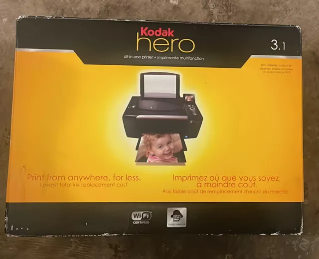 KODAK Hero All-In-One WiFi Printer, Copy Scan & Memery Card Print