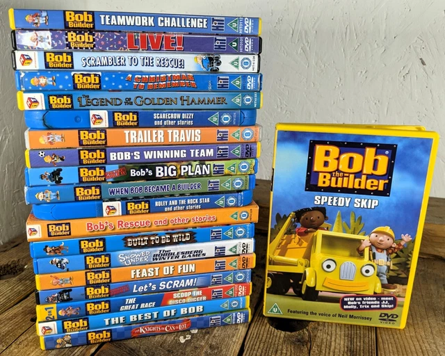 OFFICIAL BOB THE Builder Animation DVD Bundle/Collection/Job Lot x20 £
