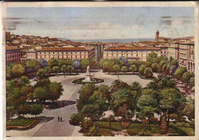 Ancona Citta'  Fg  Viaggiata 1941 Piazza Cavour