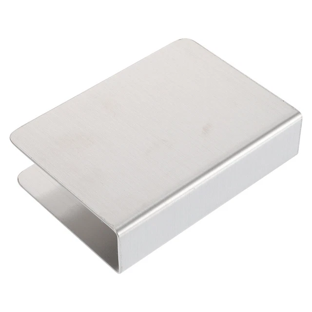 Porta Asciugamani Di Carta Adesivo - 2 In 1 Con Scaffale, Acciaio Inox