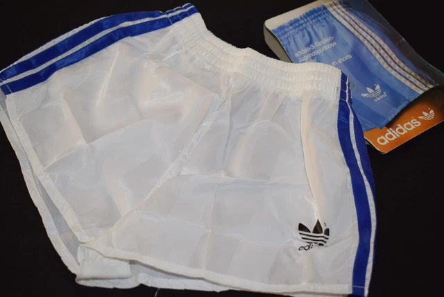 Pantaloncini Adidas pantaloni corti vintage deadstock cil nylon anni 80 bambini 128 Pantaloncini Adidas pantaloni corti vintage deadstock cil nylon anni 80 bambini 128