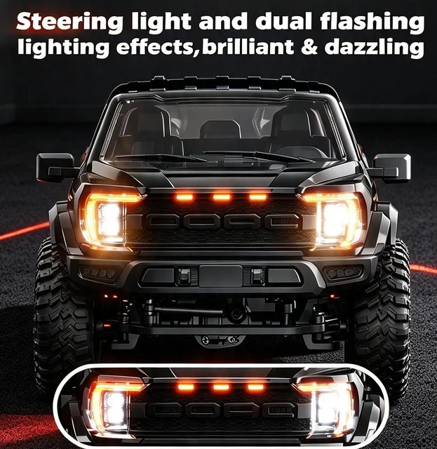 Live Raptor HSTAR F150 RC Truck 1/12 Ford Raptor Inspired Pickup Truck 4WD All ...
