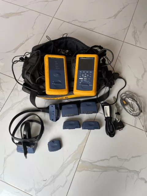 Fluke Networks Dsp-4300 Dsp4300sr Cable Tester Kit