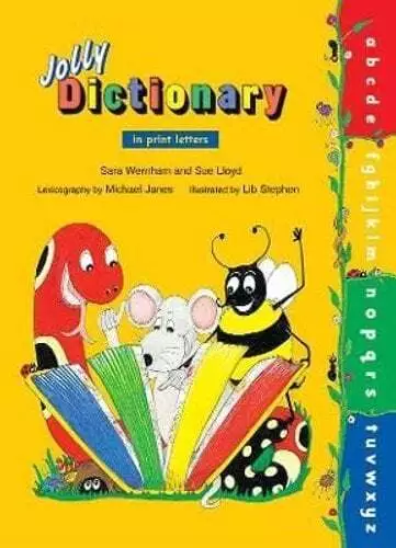 Jolly Dictionary in print letters (American English edition) 9781844142644