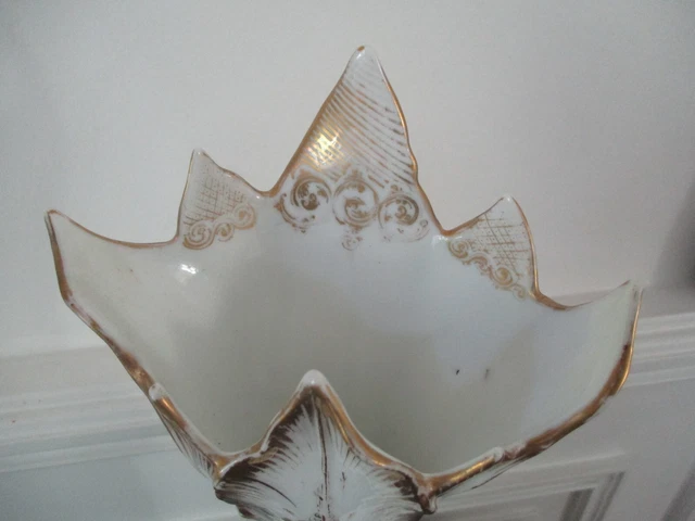 Tres Ancienne Paire De Vases De Mariee Porcelaine De Paris Scene Galante 3