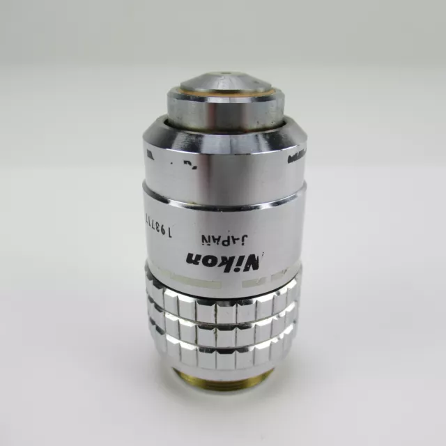 Nikon Plan 100X/1.25 Oil 160/0.17 Cfn Microscope Objective