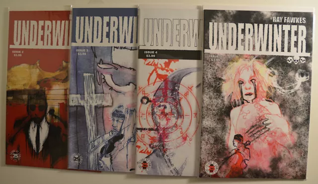 Underwinter Lot of 4 #2,3,4,5 Image Comics (2017) NM 1st Print Comic Books