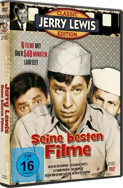 Jerry Lewis-Seine besten Filme | DVD | deutsch | 2023