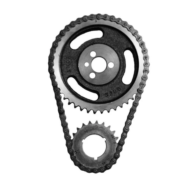 SA Gear Timing Set 73017-3; Double Roller .200" 3-keyway for Chevy V6, SBC