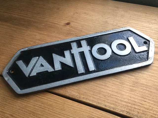 Vintage Van Hool Metal Coach Badge - Great Condition