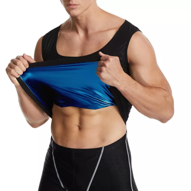 Cgtfy Gynecomastia Compress Tank Top Shaper Slim Neoprene Trainer Fat Burning