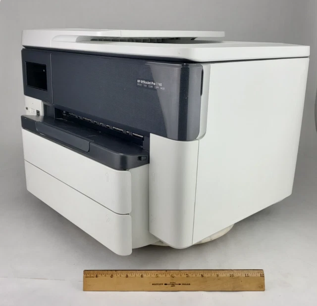 HP OFFICEJET PRO 7740 Wide Format All-in-One Printer Scanner Copier Fax ...