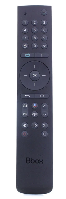 Télécommande d'origine Bouygues Telecom Décodeur TV HD 4k Android Box (R#N-249)