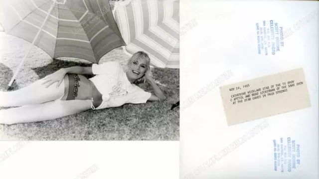 Capitol Catherine Hickland Press Photo 7X9 Vega$ knight rider One life to Live