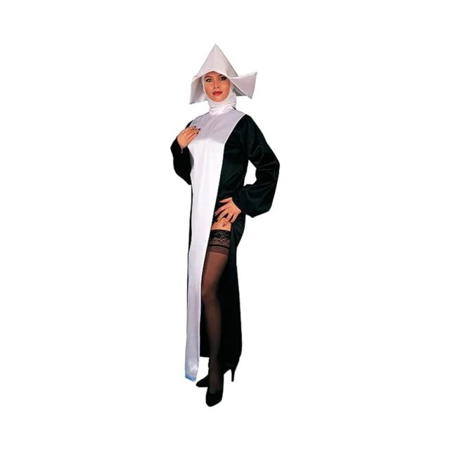 eurocarneval costume da suora monaca donna carnevale 893244