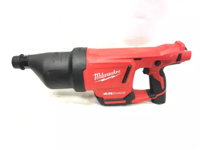 Milwaukee M12 AIRSNAKE Drain Cleaning Air Gun (2572-20) TOOL & CASE ONLY 0627244