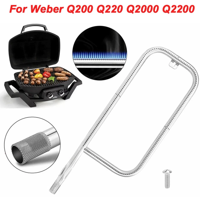Brenner Für Weber Grill Ersatz Teile Gasgrill Q200 Q220 Q2000 Q2200 Edelstahl