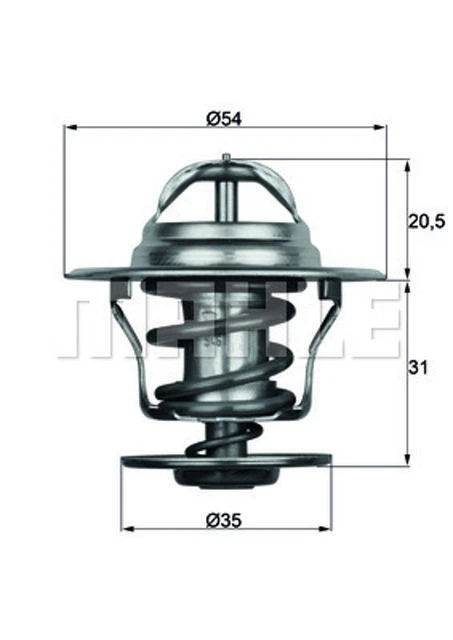 MAHLE termostato refrigerante BEHR TX 15 84D per GOLF POLO PASSAT T3 AUDI T4 80 VW