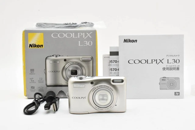 Nikon COOLPIX L30 シルバー Amazon | Nikon デジタルカメラ COOLPIX L30 5倍ズーム 2005万