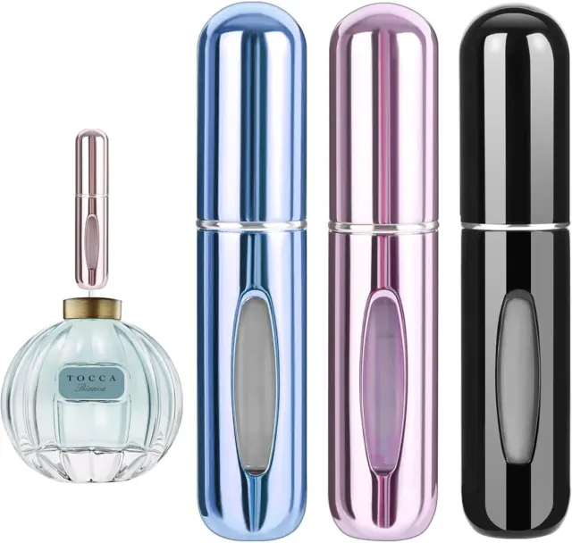 PORTA PROFUMO DA viaggio 5ml Travel boccetta ricaricabile bottle spray  perfume EUR 4,90 - PicClick IT
