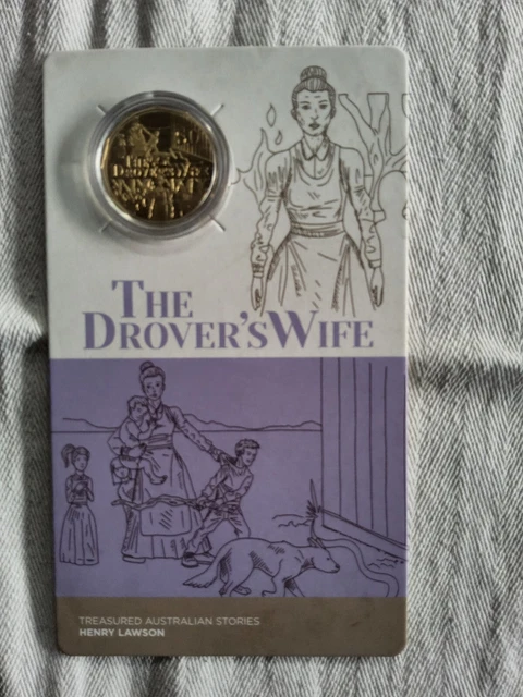 HENRY LAWSON 2022 The Drover's Wife 50c Gold Coloured Coin. Only 40,000 ...