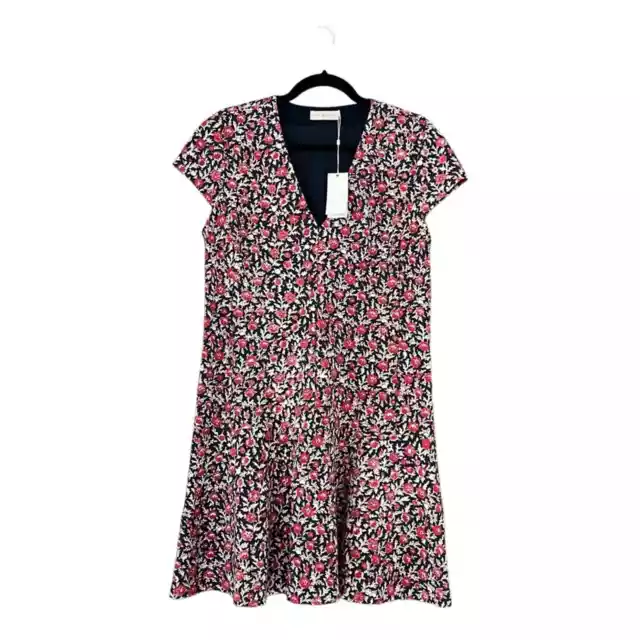 NWT Tory Burch Calico Burch Floral Dress Size L