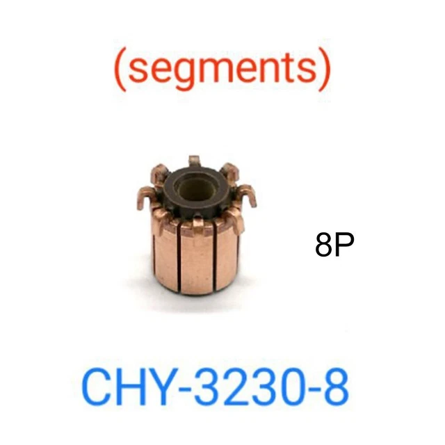 11,3 X 3,97 X 12,2 (12,6) Mm 7P Denti Tipo di gancio in rame