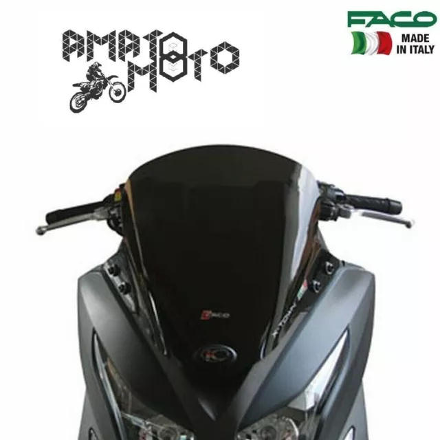 Faco 28425 Cupolino Fume Scuro Parabrezza Kymco 300 X Town Abs 2016-2018