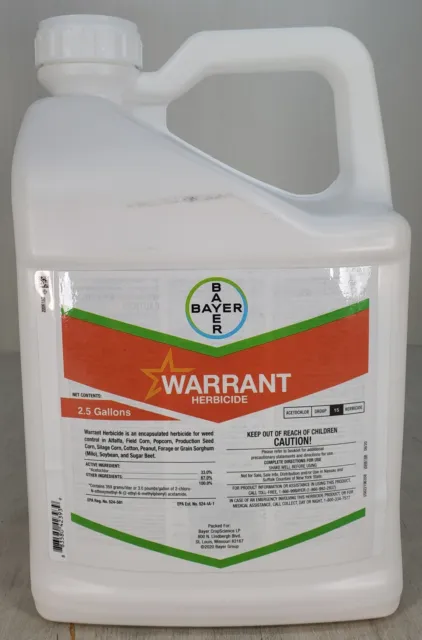 Warrant Herbicide Acetochlor Agricultural Herbicide - 2.5 Gallon