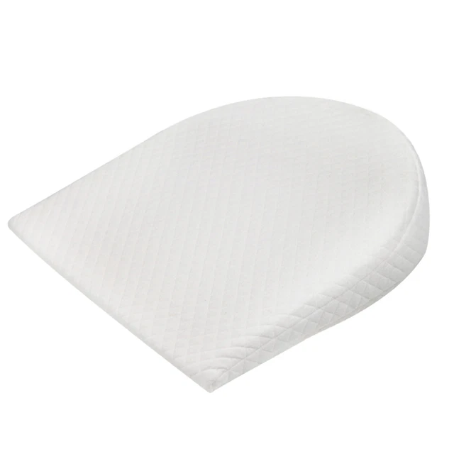 Baby Bassinet Wedge Pillow 3D Infant Pillow Cushion with Washable Pillow Cover F