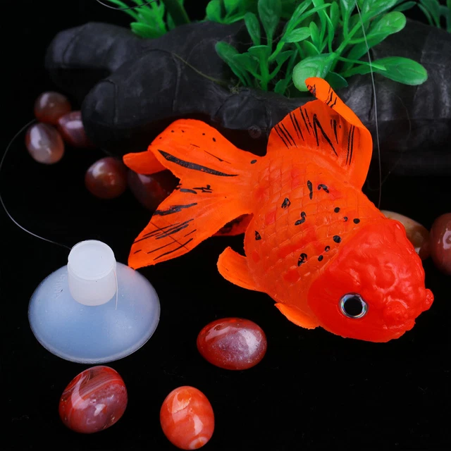 AQUARIUM FISH DECOR Artificial Fake Goldfish Tank Decorations ??6.75