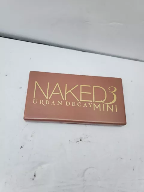 Urban Decay; Mini; Naked 3; Eyeshadow Palette; 6 x 1 g/0.035 oz; NEW Without Box