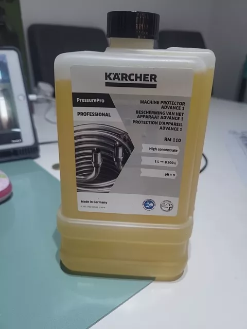 Karcher RM110 Water Softner PressureWasher Machine Protector 1L for HDS Machines