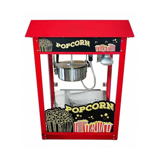 Adcraft PCM-8L 8-Oz. Popcorn Machine by Admiral Craft w/ 30"W, 3-Switch Opera...