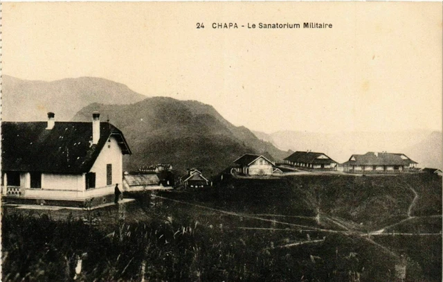 CPA AK Chapa Le Sanatorium Militaire VIETNAM-INDOCHINA (840816)