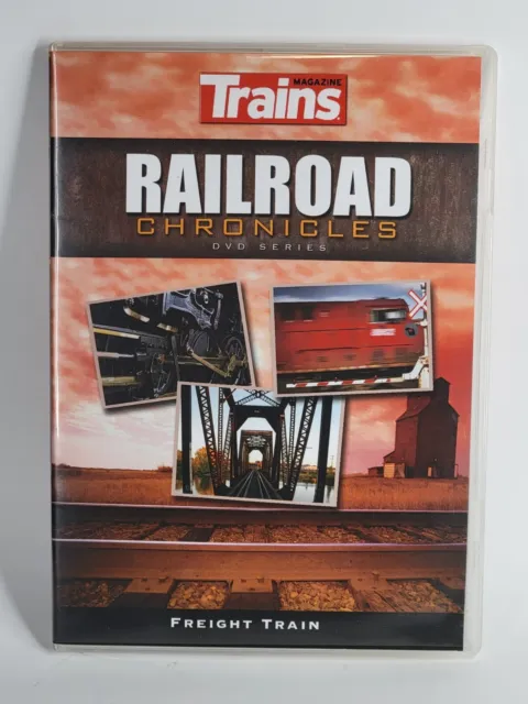 Trains Magazine Railroad Chronicles Freight Train DVD