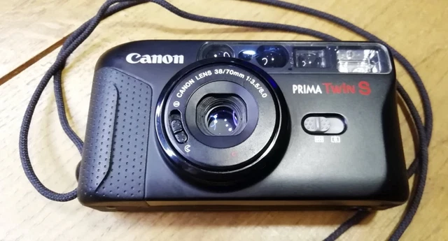 Appareil Photo Argentique Canon Prima Twin S - Compact Autofocus 38-70mm