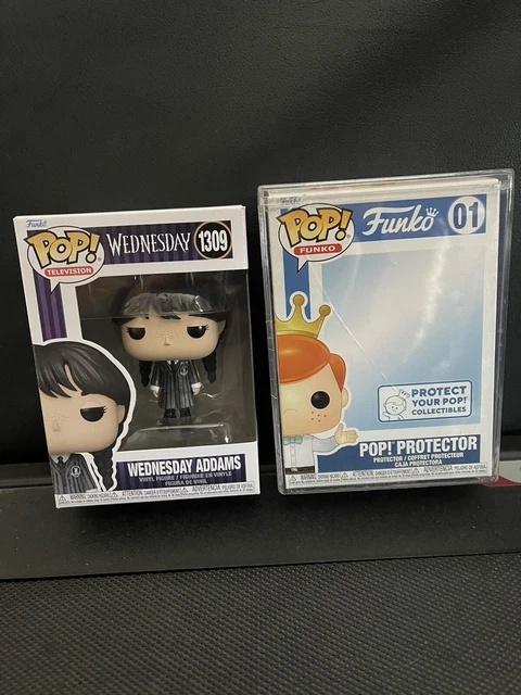 Funko Pop! Wednesday Addams 1309 Figure With Pop Protector.