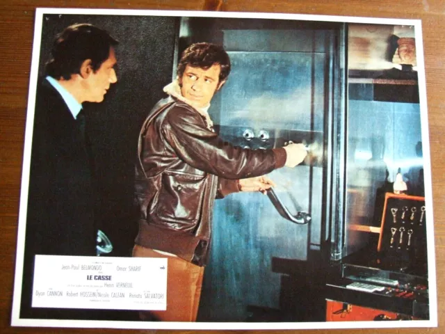 Jean Paul Belmondo Le Casse 1971 Henri Verneuil Photo D'exploitation 22X28Cm