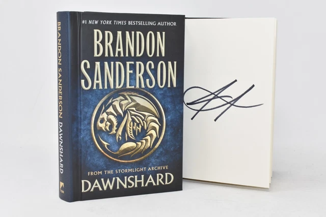 DAWNSHARD Signed / Autographed by Brandon Sanderson (Stormlight Archive)
